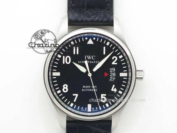 MIROTIME 0101 RelaxedFit Big Pilot Real PR IW500435 “Muhammad Ali” ZF Best Edition On Black Leather Strap A 7295